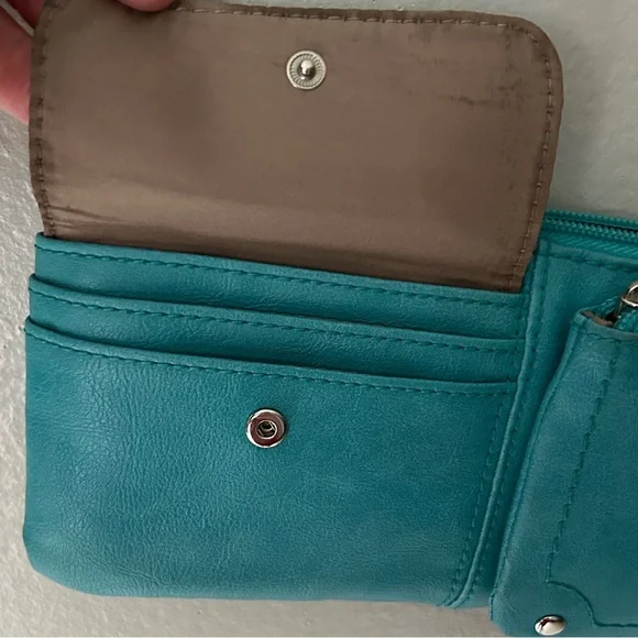 Relic Teal Mini Crossbody Bag - Picture 6 of 9